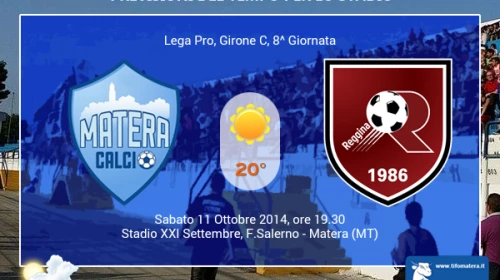 CALCIO - Il Meteo per Matera vs Reggina